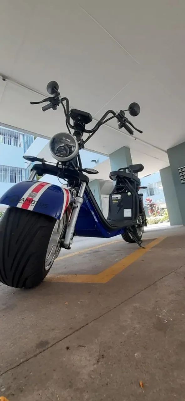 SCOOTER ELÉTRICA SEMI NOVA - Foto 2