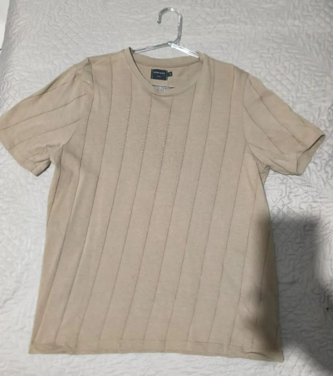 Camisa marfinno casual bege - Foto 2