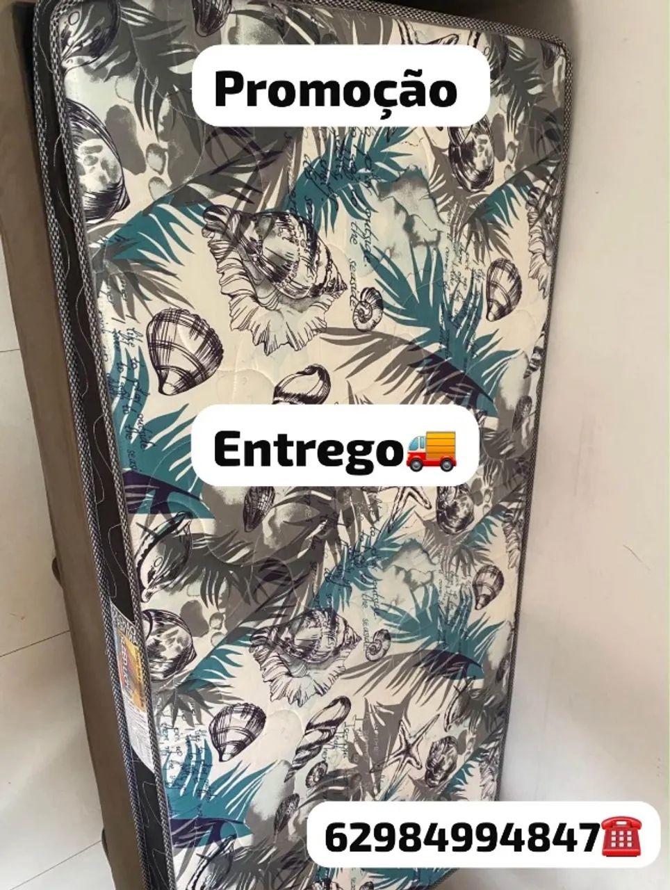 Colchão solteiro novo