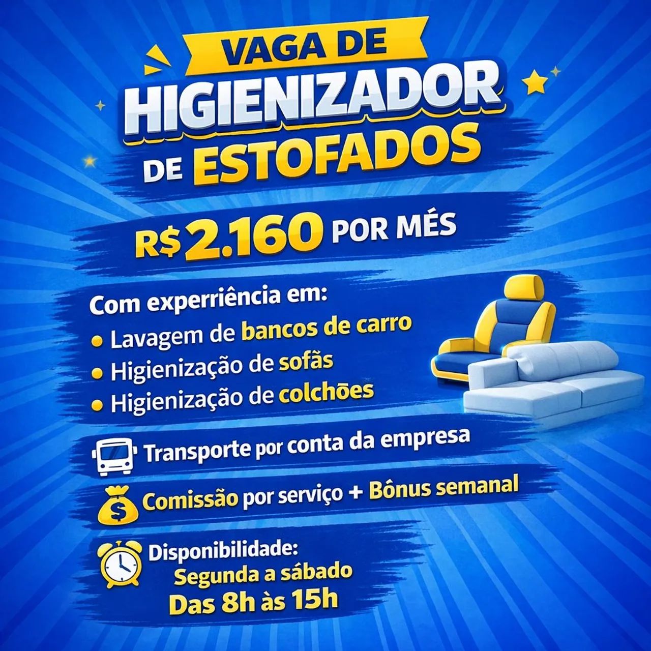 Vaga de emprego 