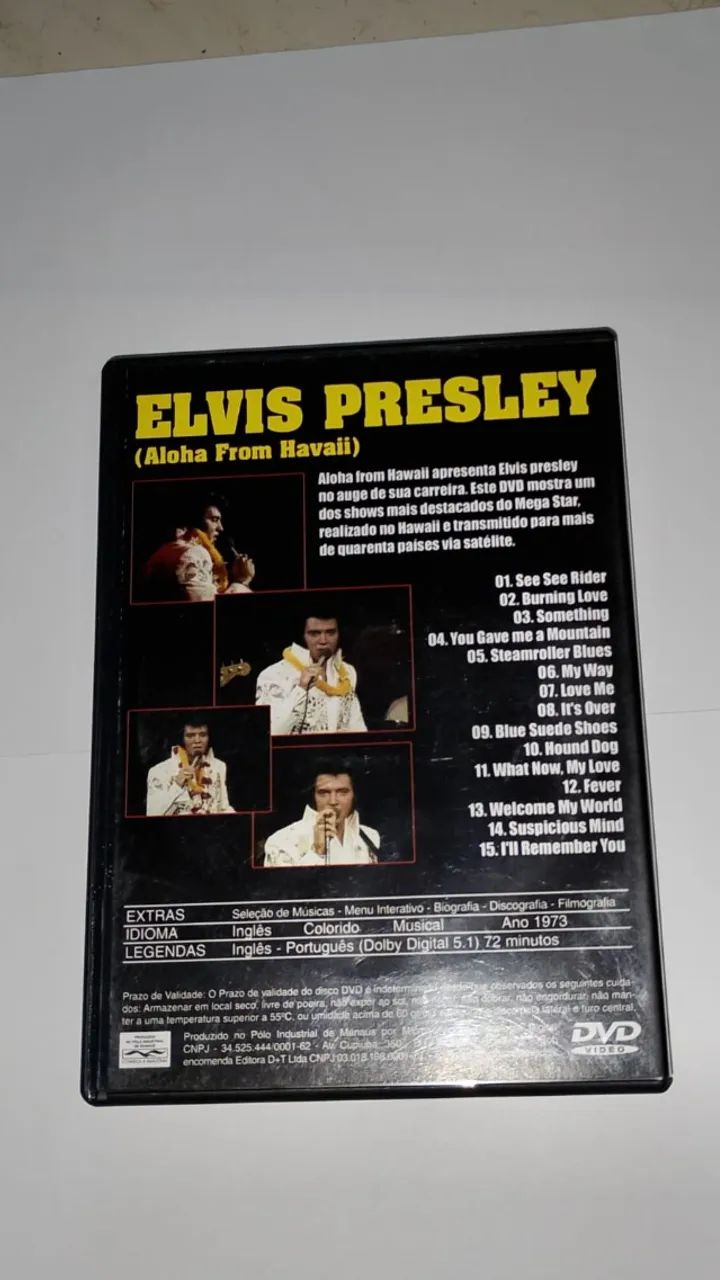 CD Original-Elvis Presley Aloha From Havaii  - Foto 2