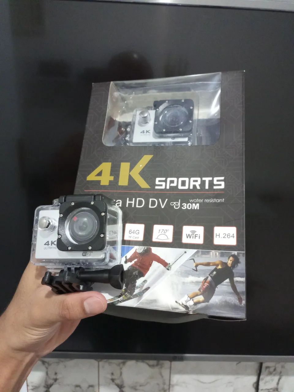 Câmera sport 4k - Foto 4