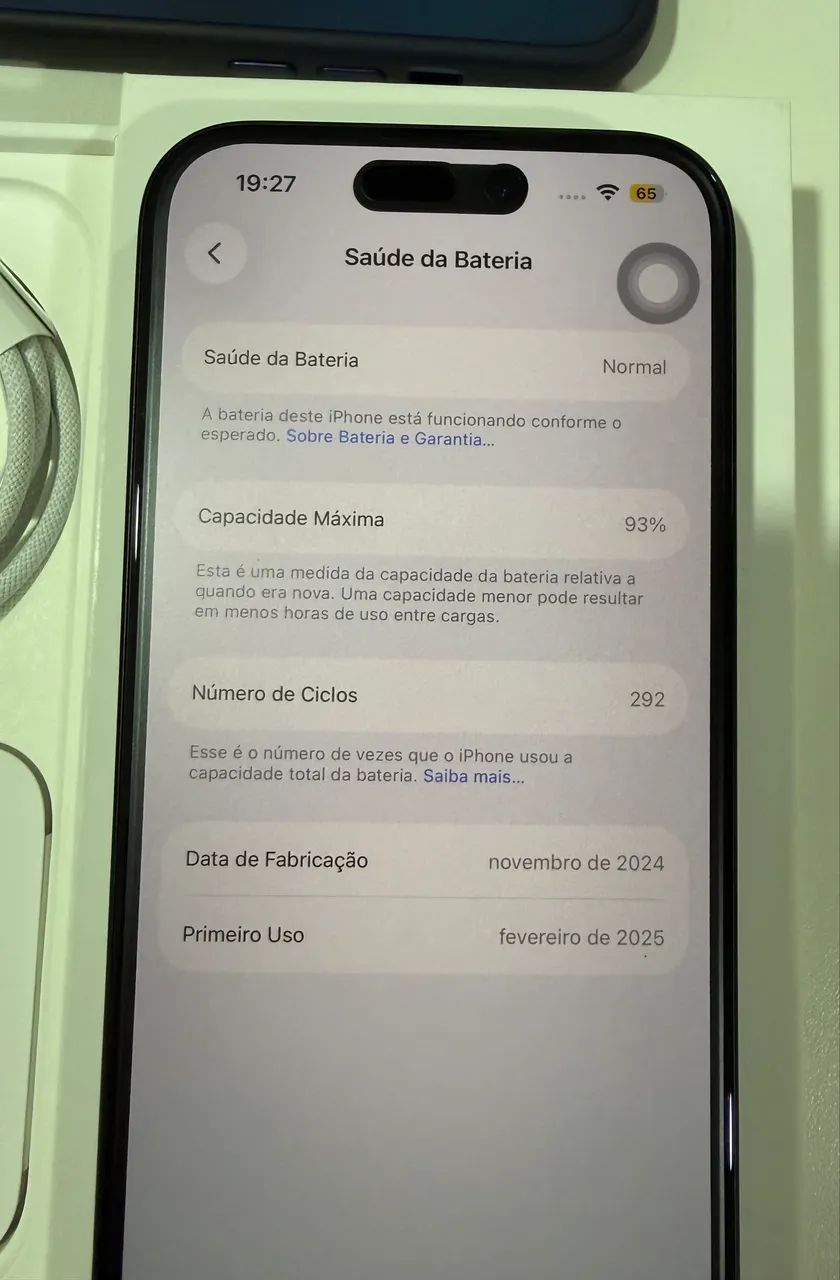 Iphone 15 128gb preto  - Foto 2