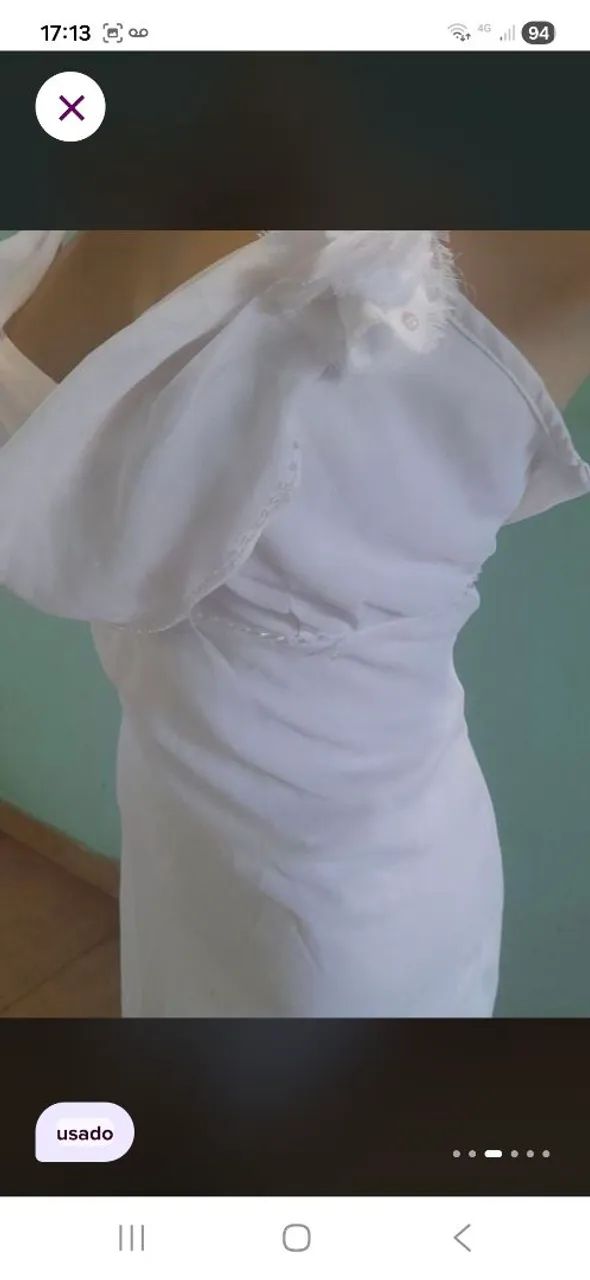 Vestido branco noiva ou heveillon - Foto 3