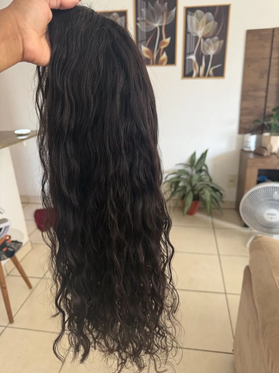 Front lace cabelo humano 65 cm  - Foto 2