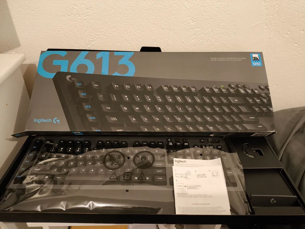 Mouse e Teclado Logitech G603 G613 - Foto 4