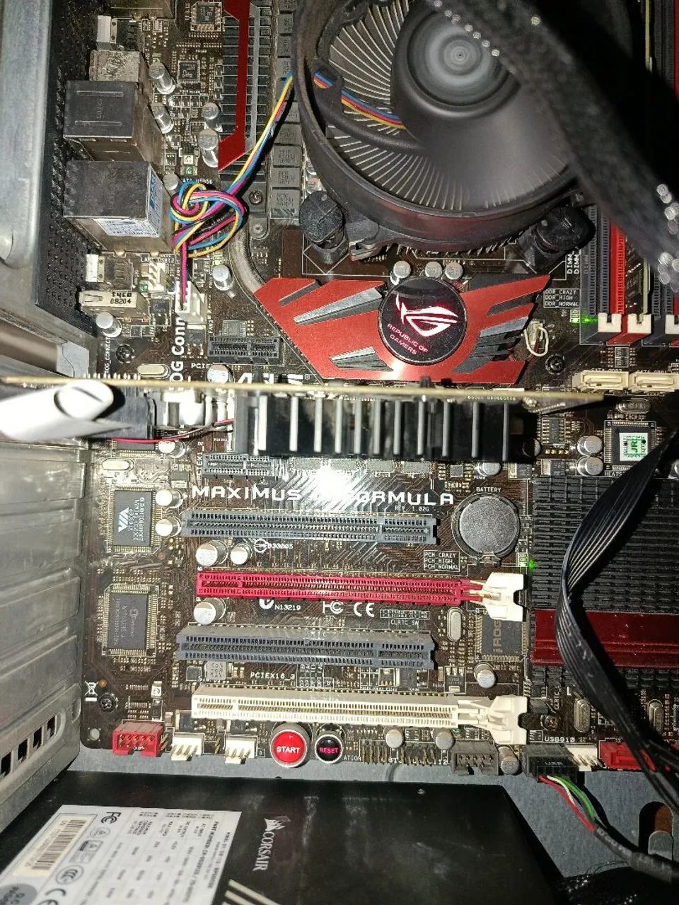 Gabinete e placa mãe Asus Maximus formula III  - Foto 5