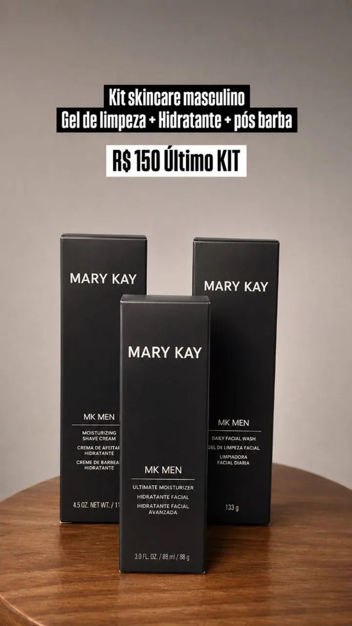 Kit Skin Care Masculino Mary Kay