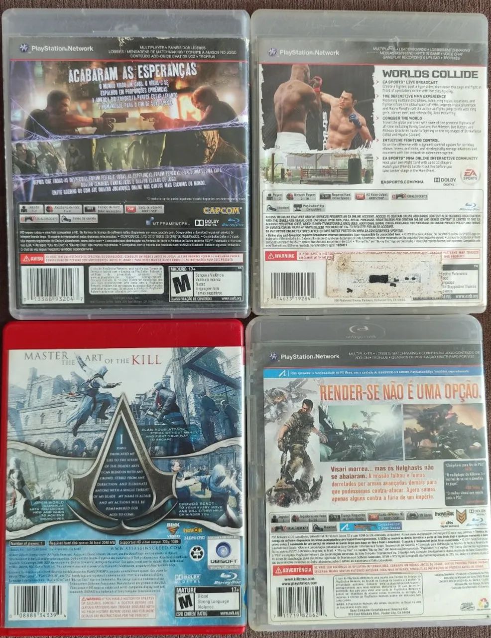 Lote de 4 jogos de PS3  - Foto 3