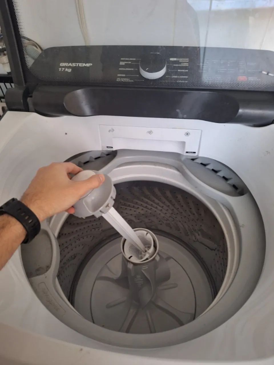 Máquina de Lavar Brastemp 17kg - Tampa de Vidro | Excelente Estado - Foto 3