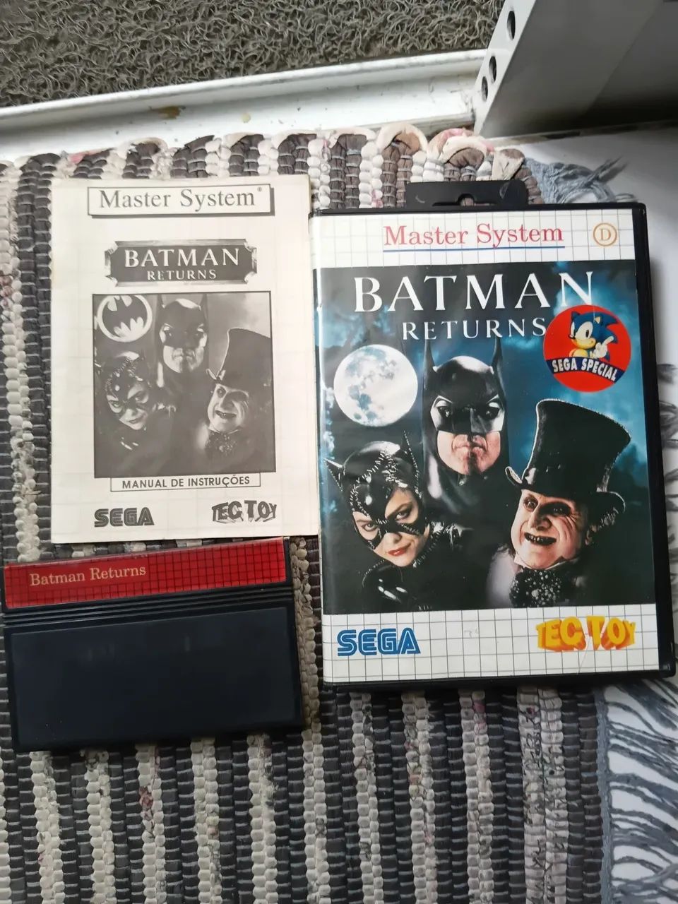 Jogo Master System Batman 