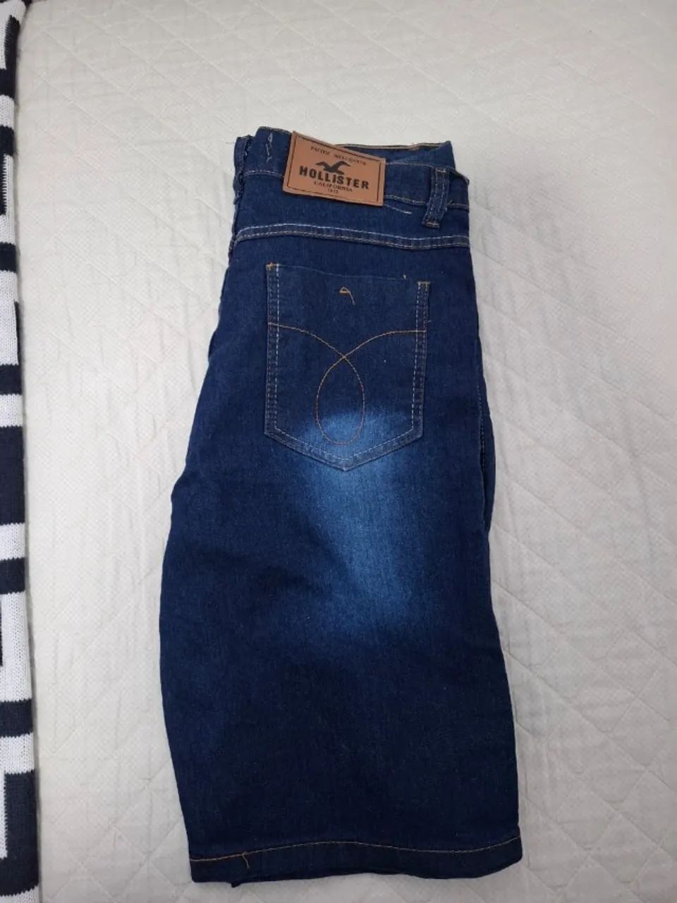 Bermuda jeans masculina  - Foto 2
