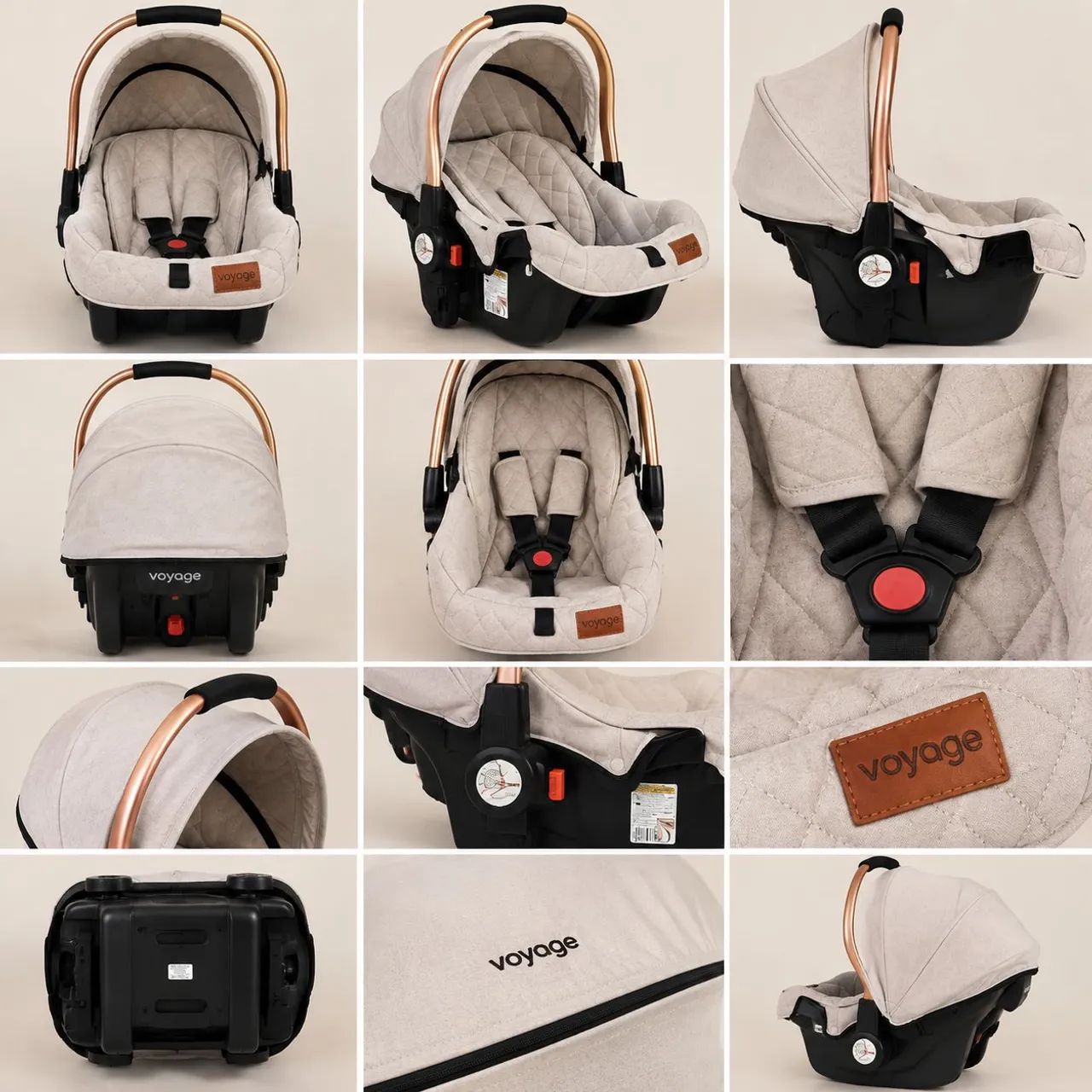Cadeirinha Bebe conforto da Voyage - Foto 2