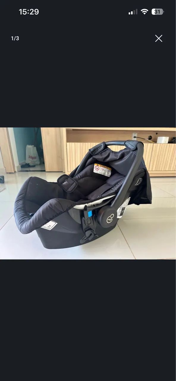 Carrinho de bebê + bebê conforto  - Foto 2