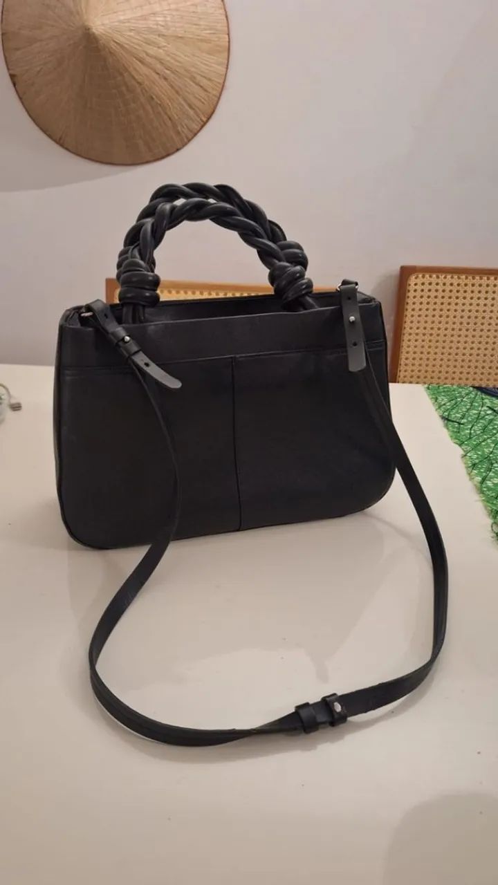 Bolsa vero couro arezzo