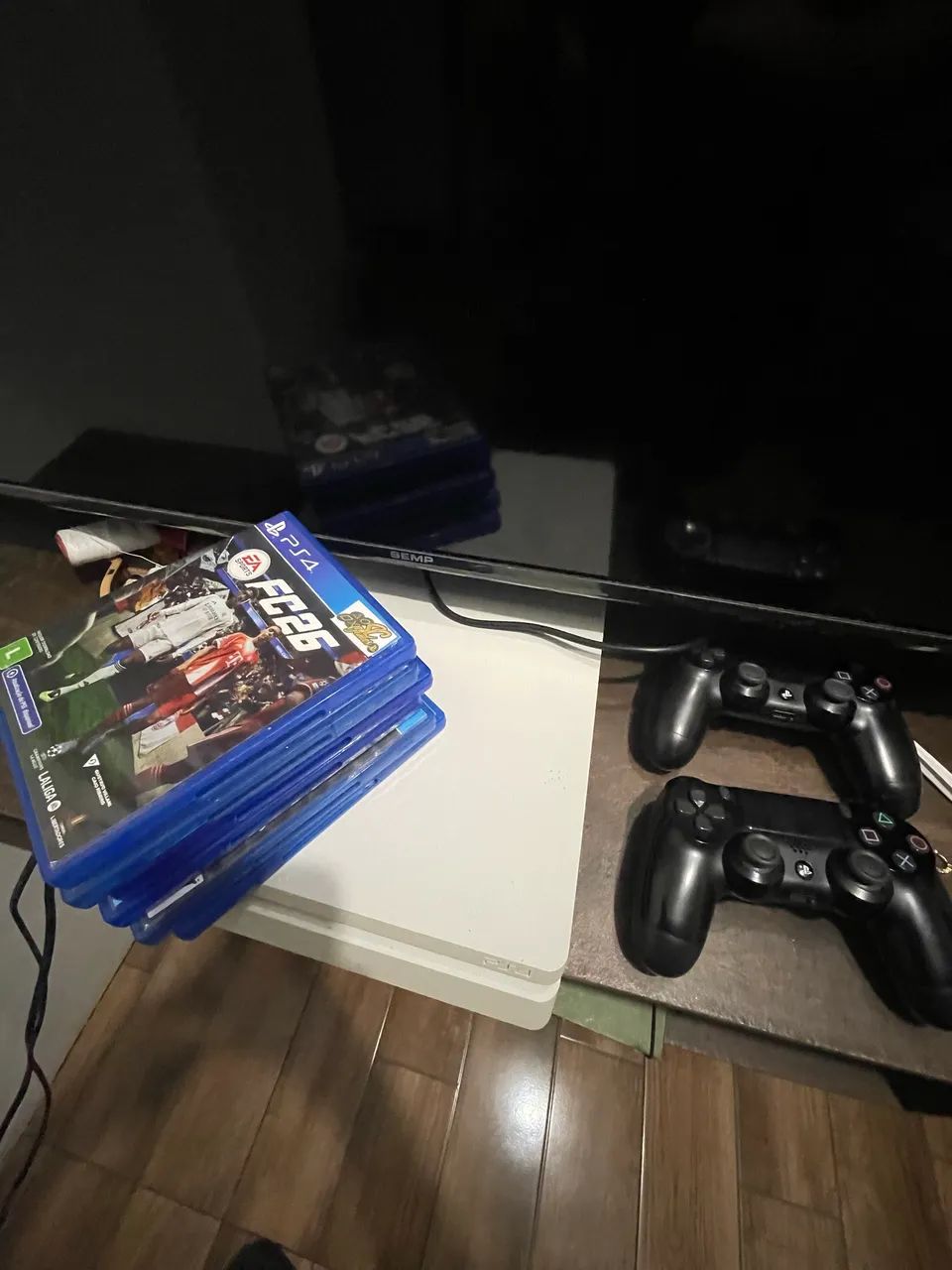 Ps4 slim branco  - Foto 4