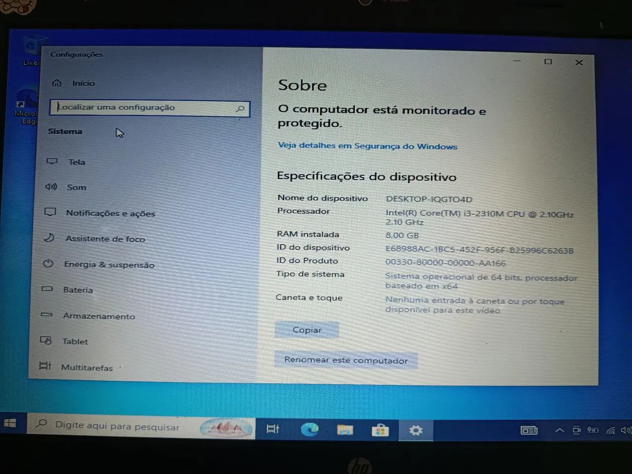 Notebook HP i3 - Foto 3