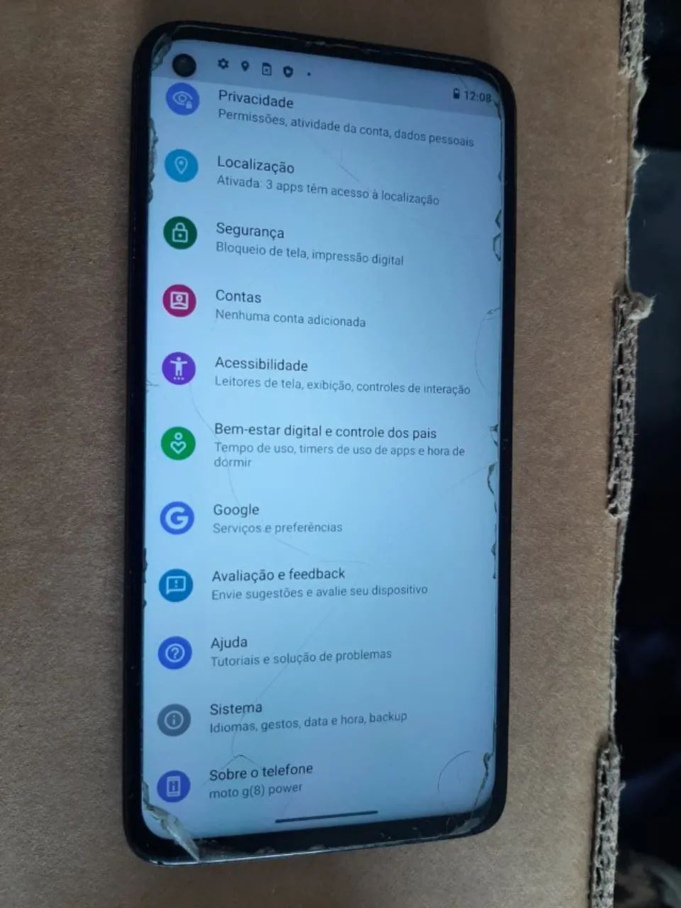 Moto G8 Power em bom estado - Foto 2