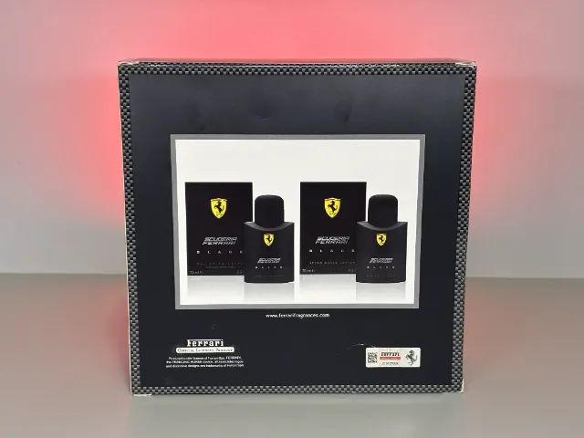 Kit perfume Ferrari black original lacrado - Foto 3