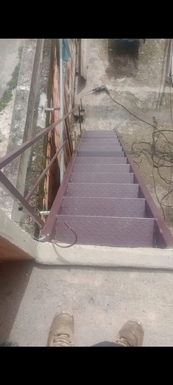 Escada de ferro 
