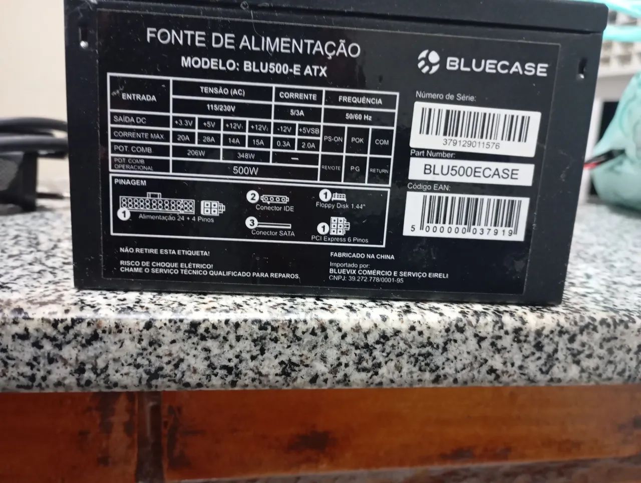 Fonte 500w para pc de entrada  - Foto 2