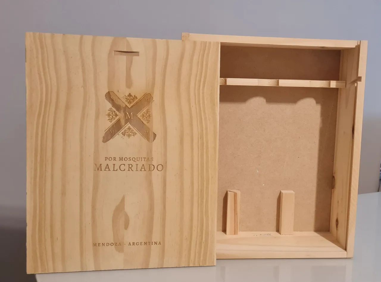 Embalagem - Caixa de Madeira para 3 Vinhos - Foto 2