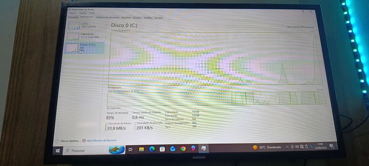 Desktop I5 12Gb de ram e SSD - Foto 4