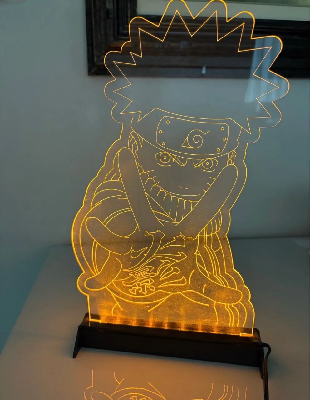 Luminária led Naruto 3D Decorativa  - Foto 2