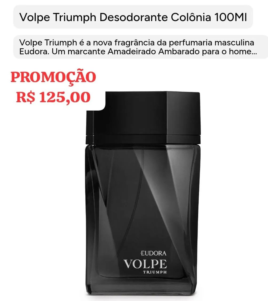 PERFUMES EUDORA DISPONÍVEIS  - Foto 2