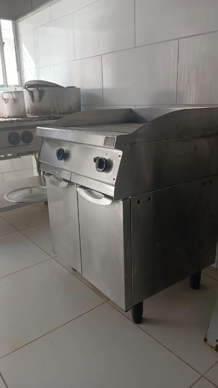 Chapa bifeteira hambúrguer - Macom  - Foto 4