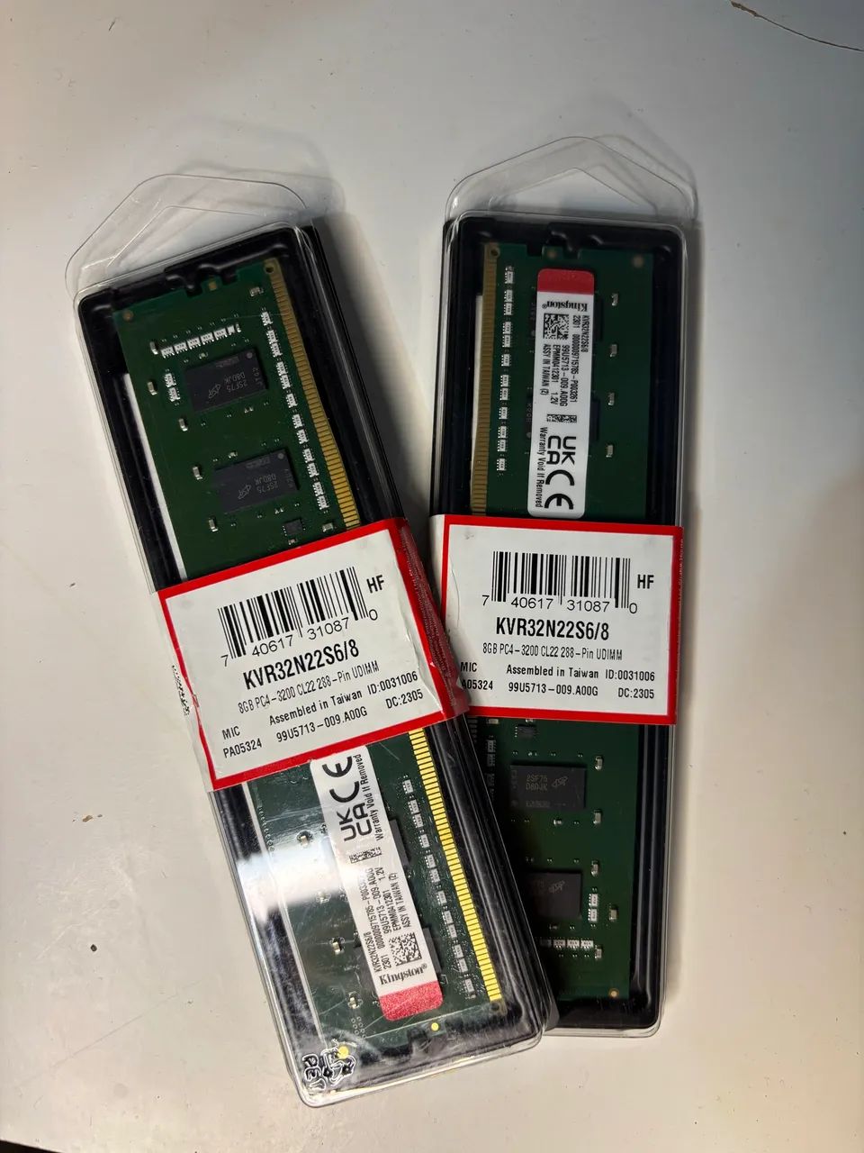 Memória RAM DDR4 (16GB) 3200 mhz KINGSTON  - Foto 2
