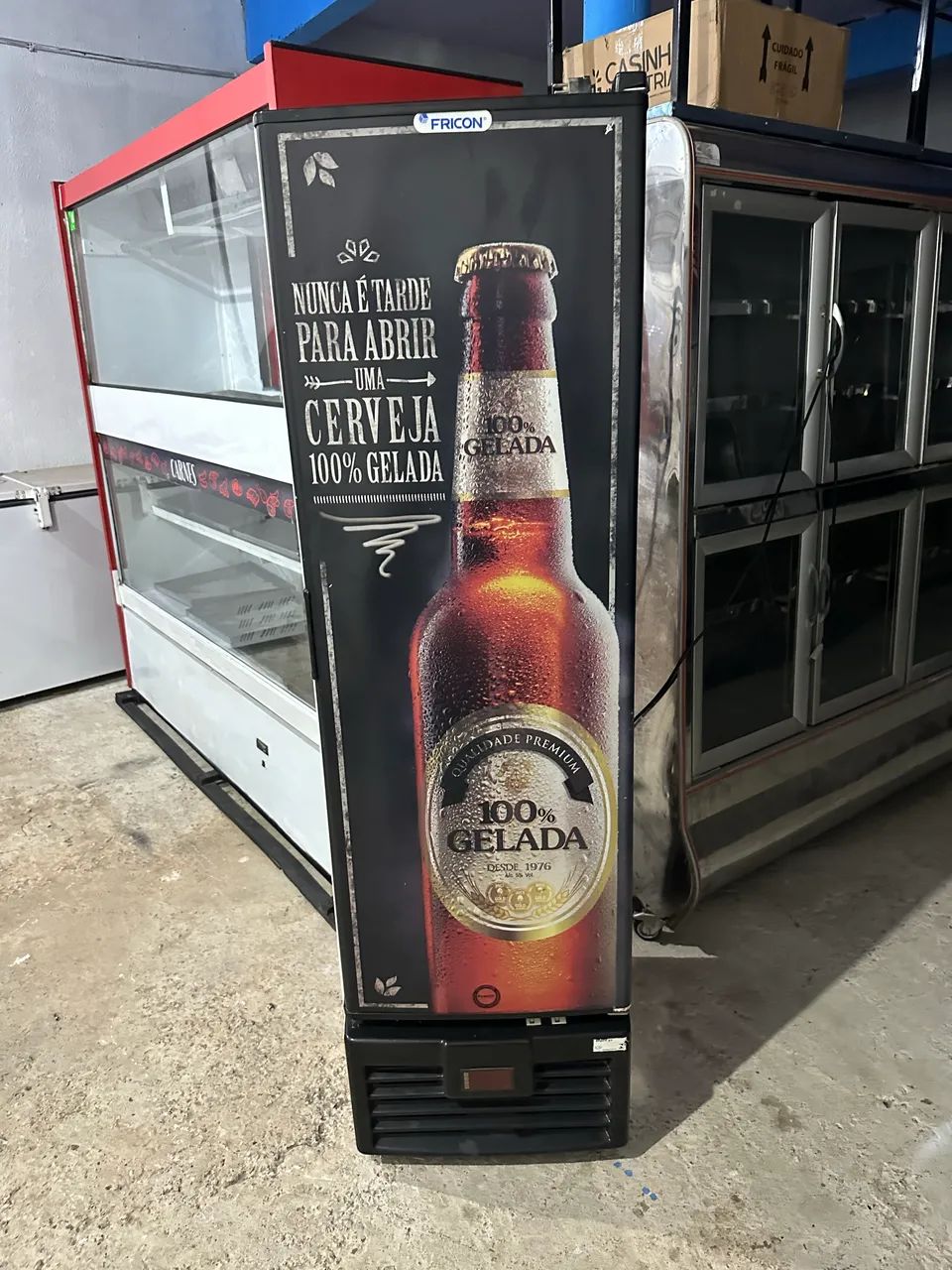 Cervejeira Fricom 289 litros tampa Sega  - Foto 3