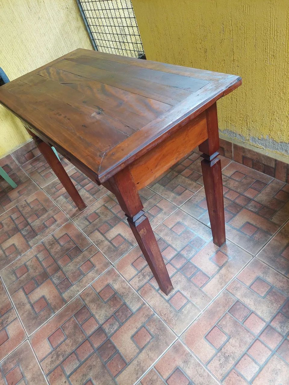 Escrivaninha de madeira de demolição  - Foto 5