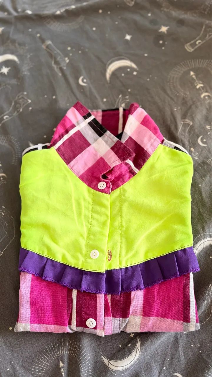 Camisa xadrez infantil  - Foto 2