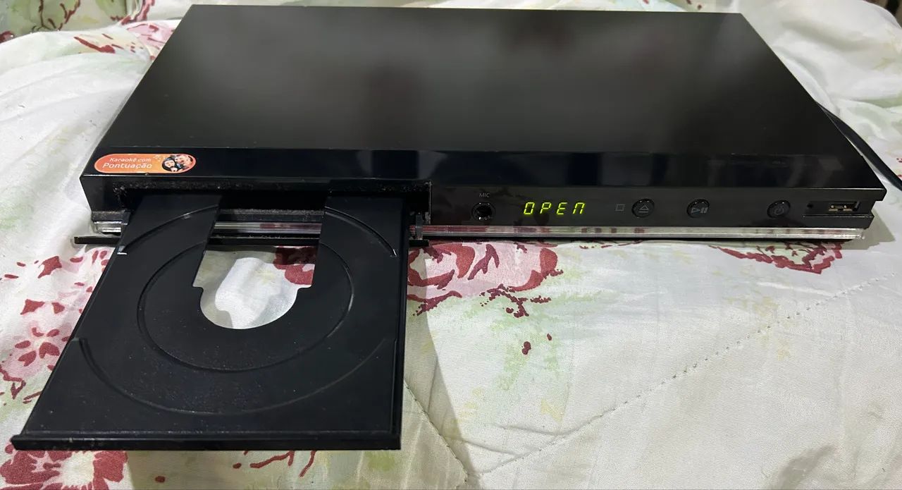 DVD Player Samsung C360KS com Controle Original - Foto 2