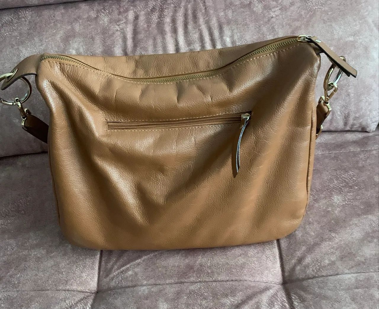 BOLSA DE COURO SAGGA