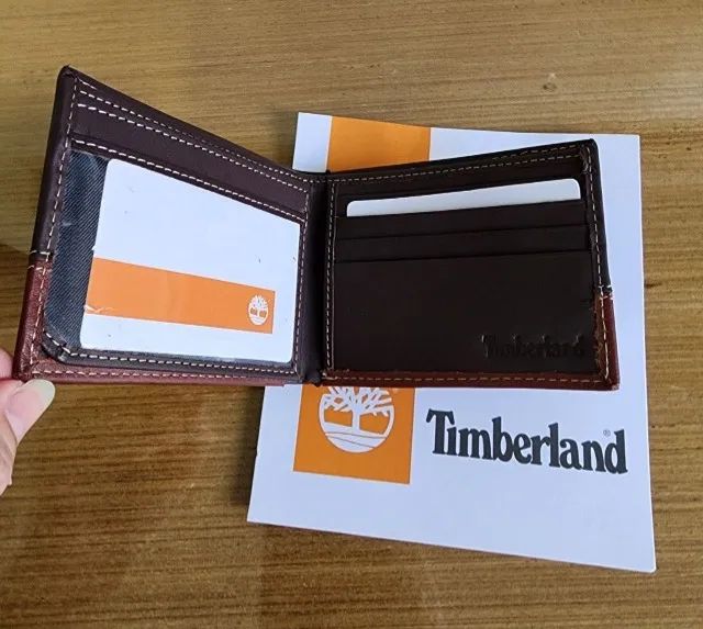 Carteira Masculina Timberland Marron - Foto 3