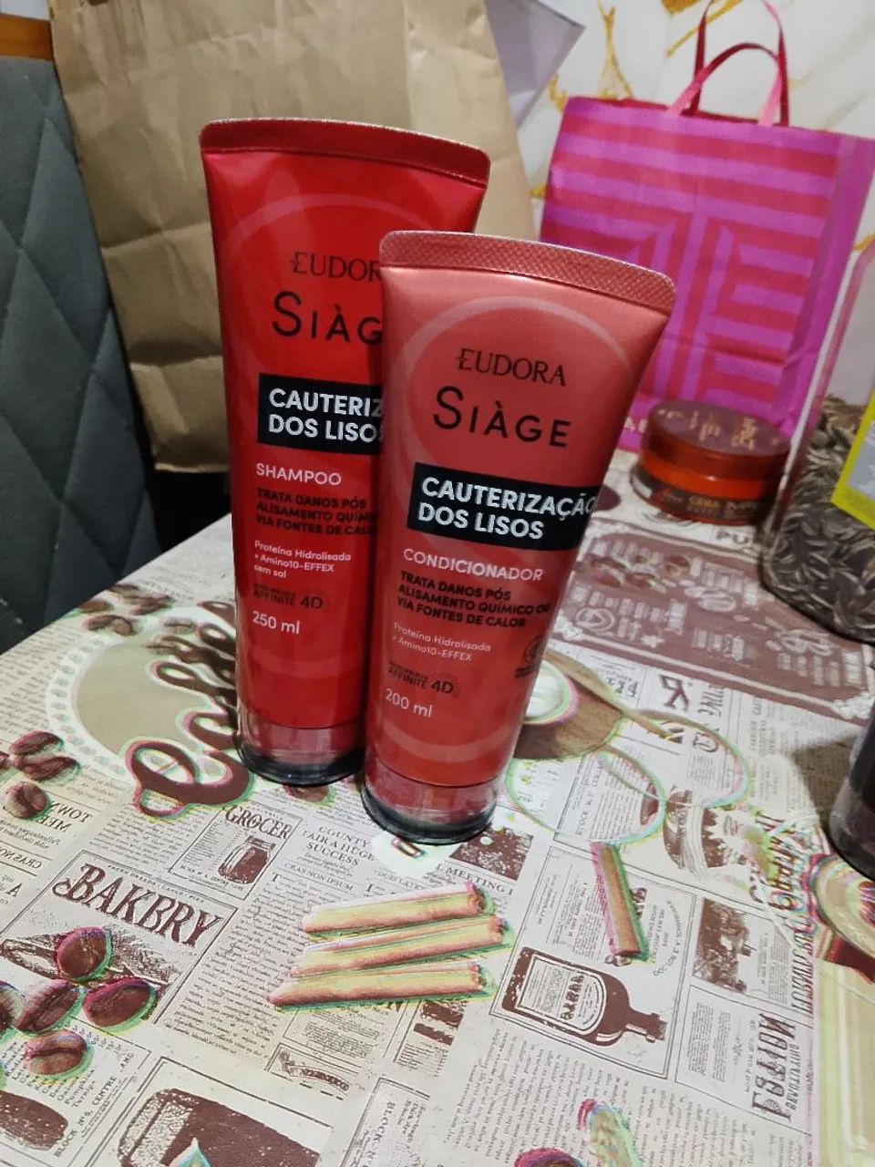 Kit condicionador e shampoo EUDORA  - Foto 3
