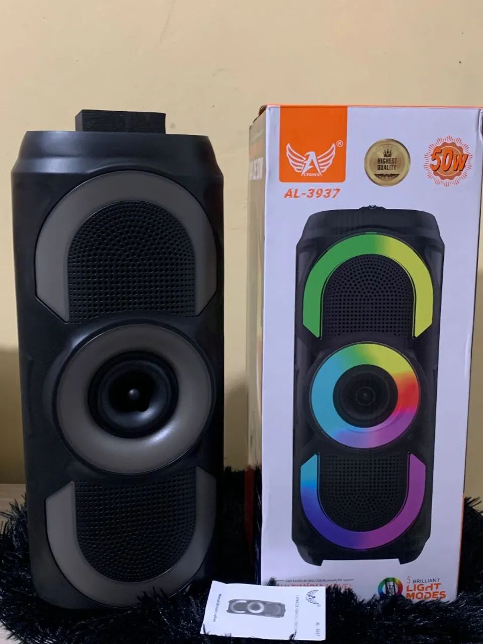 CAIXA DE SOM BLUETOOTH NOVA 