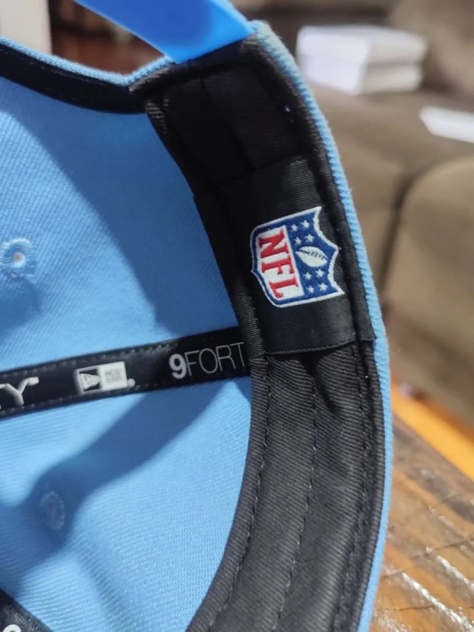 Boné New Era Miami Dolphins NFL 940 A-Frame Core Ball azul - Foto 4