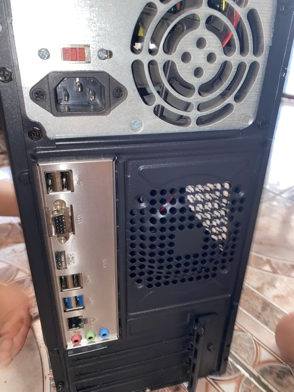 Vendo cpu funcionando perfeitamente 