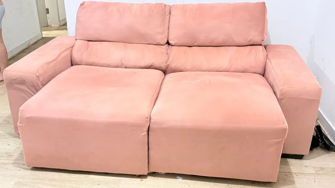Sofa rosa lindo  - Foto 3