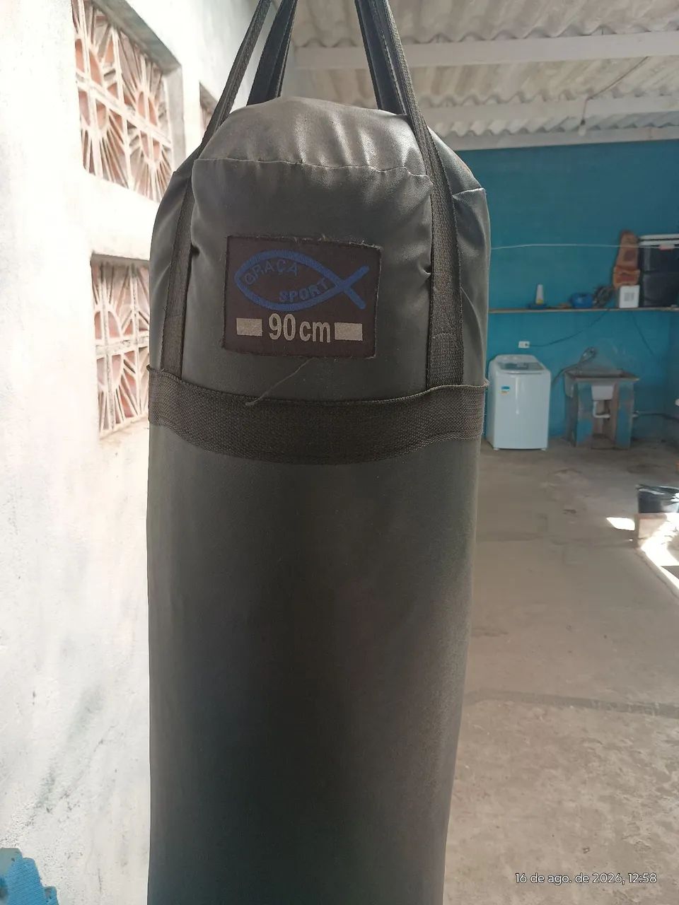 Saco de boxe e barra fixa - Foto 5