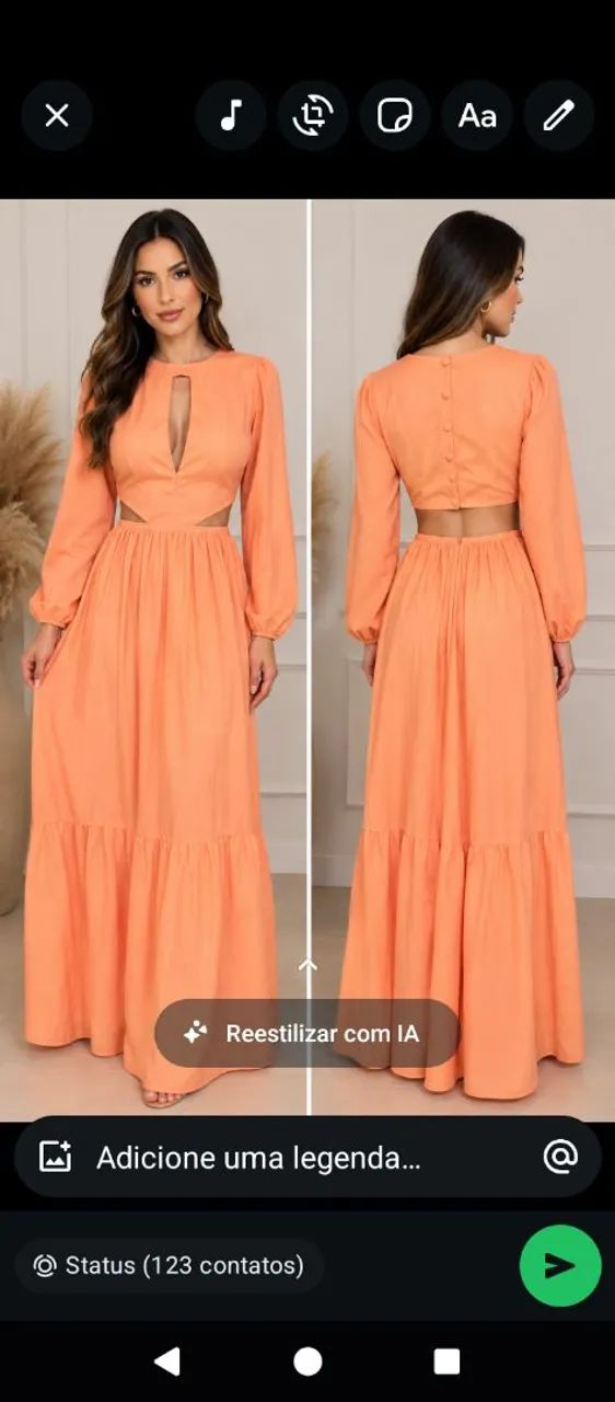 Roupas femininas 