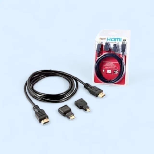 Kit HDMI Multiuso 3 em 1