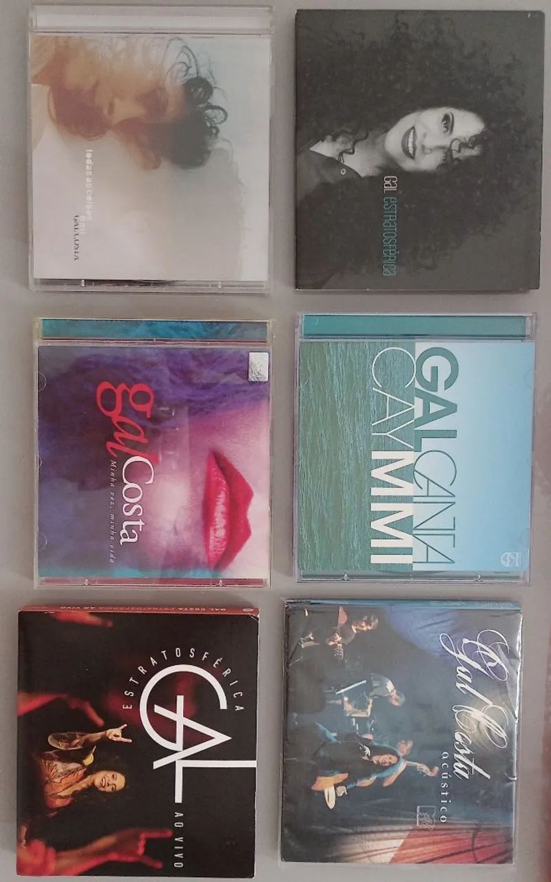 CDs e DVDs - GAL COSTA - ORIGINAIS 