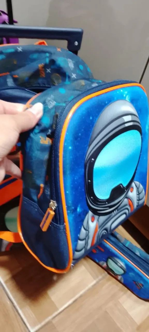 Kit bolsa masculino infantil  - Foto 5