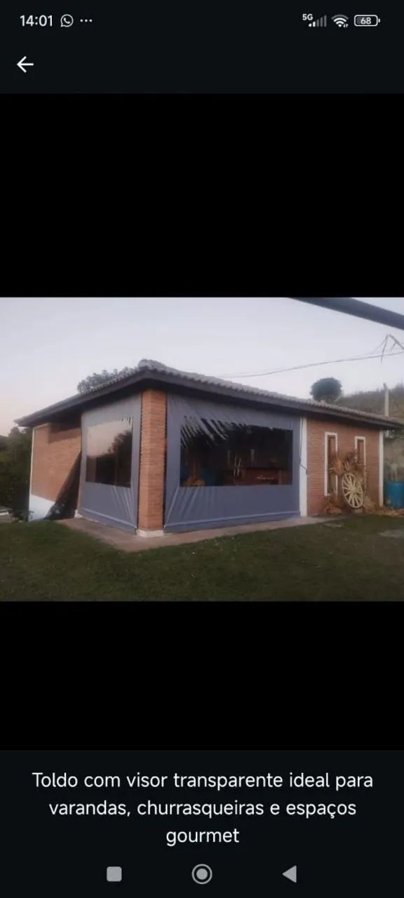 Toldo estilo Cobertura Retrátil vários modelos  - Foto 2