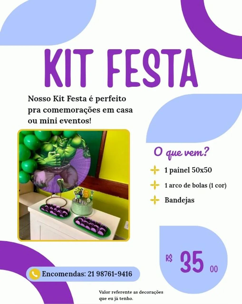 Decoração de festa - Foto 3