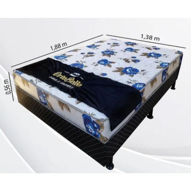 Cama Box Casal Itália Ortobello - Entrega Rápida! 